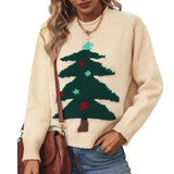 Christmas Tree Crewneck Pullover Sweater
