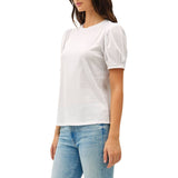 Cotton Jersey Puff Sleeve T-Shirts