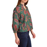Daniella Top - Winter Paisley