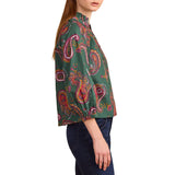 Daniella Top - Winter Paisley