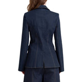 Dark Denim Blazer