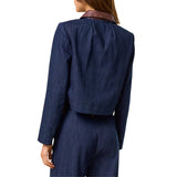 Denim Button Down Jacket