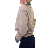 Denim Collar Novelty Sweater
