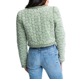 Denim Novelty Floral Jacket