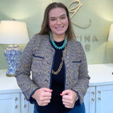 Desert Sky Turquoise Beaded Necklace