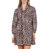 Effie Leopard Dress