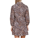 Effie Leopard Dress