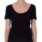 Endless Rose Ribbed Short Sleeve Top