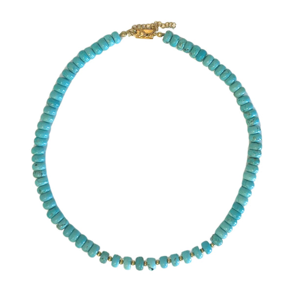 Enduring Stone Turquoise Beaded Necklace