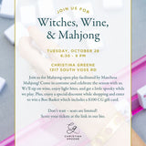 Witches, Wine, & Mahjong Open Play Event Tickets