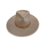 Faceted Apricot Hat Band