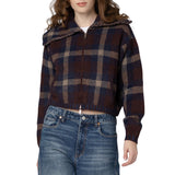 Field Day Jacket - Burgundy Plaid