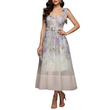 Floral Bustier Dress