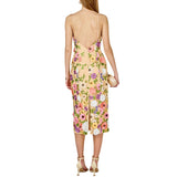 Floral Embroidered Midi Dress