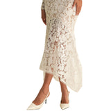 Floral Lace Midi Dress