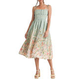 Floral Print Midi Dress