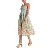 Floral Print Midi Dress