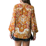 Floral Printed Woven Top