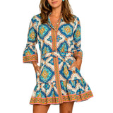 Frances Mini Dress - Patchwork