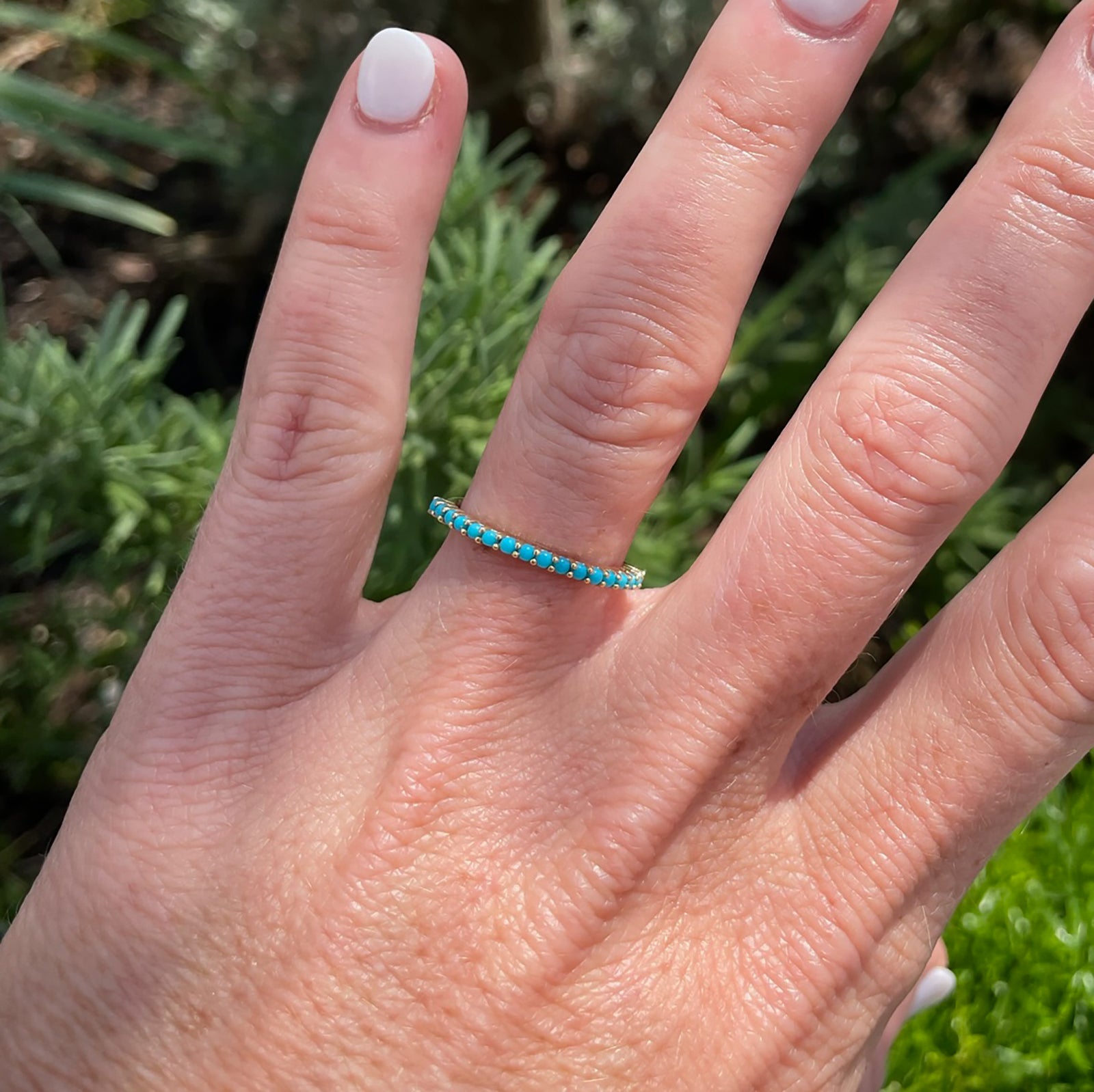 Frankie 14K Gold and Turquoise Ring Christina Greene