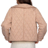 Gingham Quilted Jacket