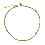 Gold Snake Chain Necklace