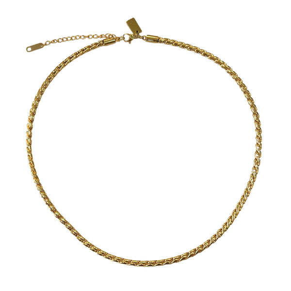 Gold Snake Chain Necklace