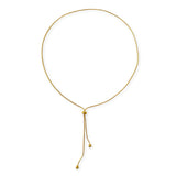 Golden Hour Adjustable Lariat Necklace