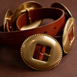 Golden Mesa Brass Concho Belt