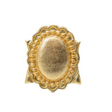 Golden Mesa Scarf Ring