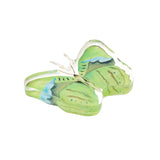Green Butterfly Acrylic Art Block - Small