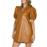 Hampton Mini Dress - Pecan