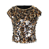 Hatti Sequin Embellished  Tank