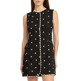 Heather Embroidered Mini Dress