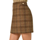 Heritage Plaid A-Line Skirt