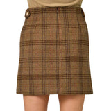 Heritage Plaid A-Line Skirt