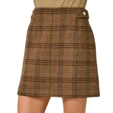 Heritage Plaid A-Line Skirt