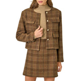 Heritage Plaid A-Line Skirt