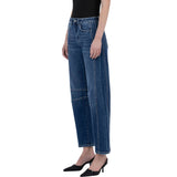 High Rise Barrel Leg Jeans