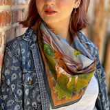 Texas Longhorn Scarf - Multicolor