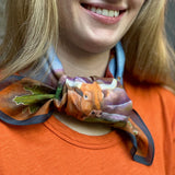 Texas Longhorn Scarf - Multicolor
