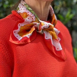 Poppy Flower Scarf