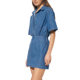 Indigo Denim Mini Dress