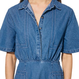 Indigo Denim Mini Dress