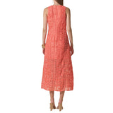 Iris Textured Sleeveless Maxi Dress