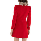 Isabella Dress - Ruby
