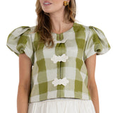 Isabella Top - Gingham