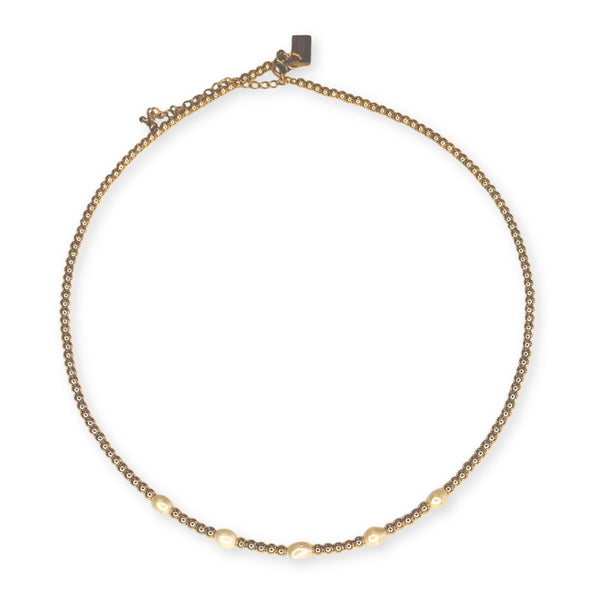 Isla Pearl Collar Necklace