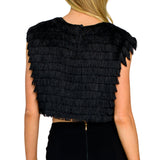 Jackie Fringe Crop Top