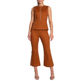 Jojo Pants - Chocolate w/ Studs